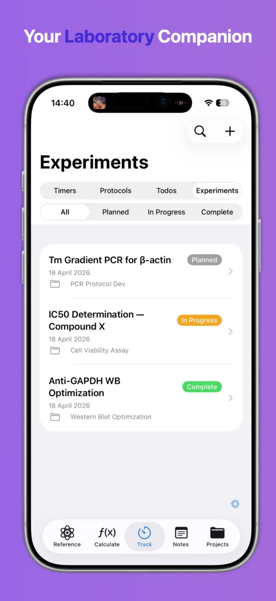 LabPal screenshot